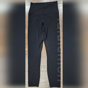 Lululemon Align HR Pant 25" *Graphic, Size 4